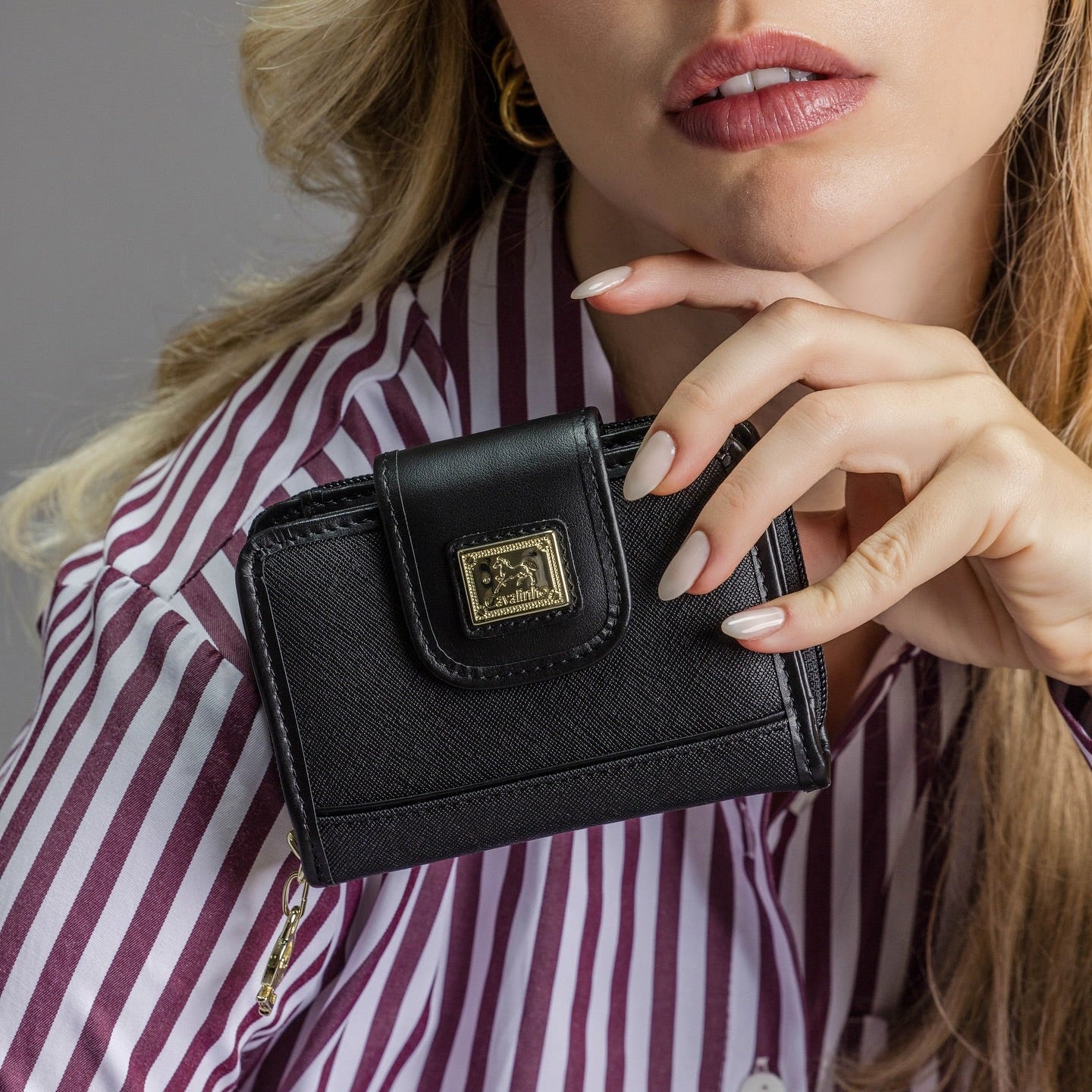 Only By Cavalinho Small Black Wallet for Women SKU 26200218.01 #color_black