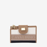Only By Cavalinho Wallet Bifold Wallet for Women SKU 26200232.22 #color_beige / white / navy