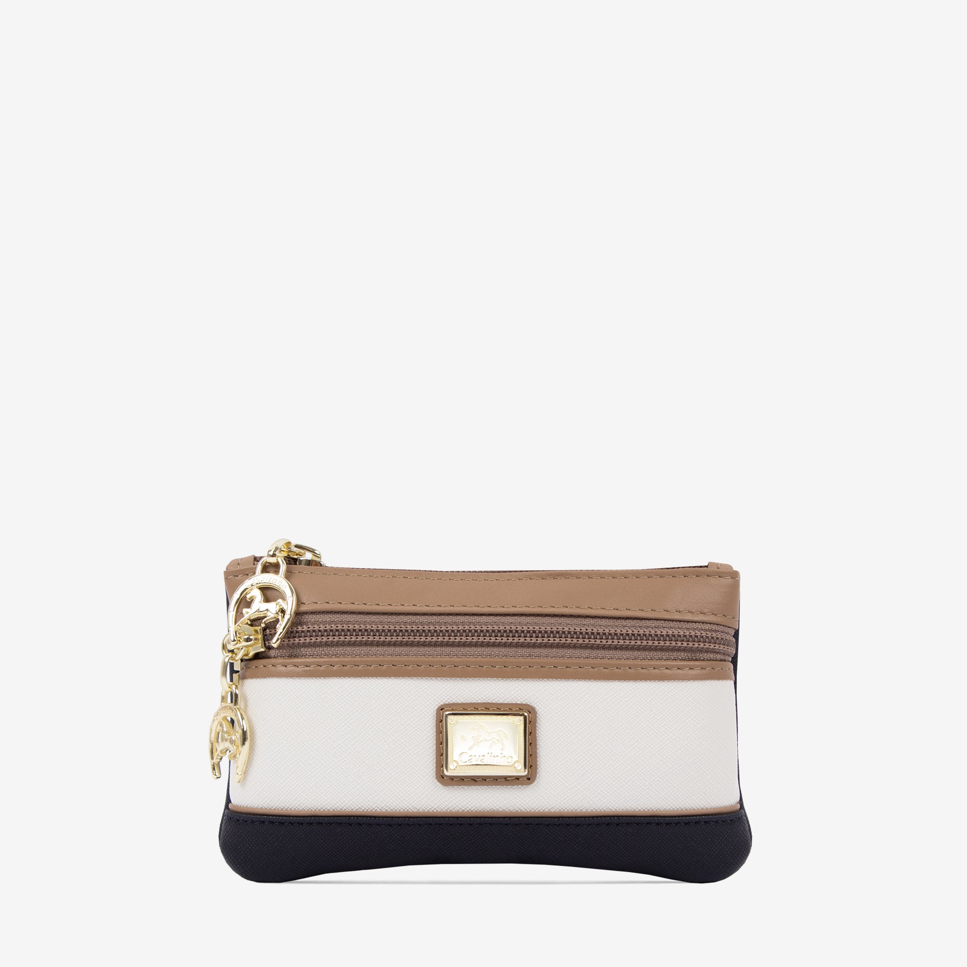 Only By Cavalinho Small Makeup Bag SKU 26200254.22 #color_beige / white / navy