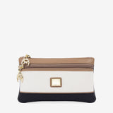 Only By Cavalinho Slim Makeup Bag SKU 26200256.22 #color_Beige / White / Navy