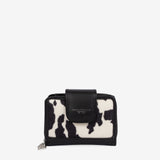 Cavalinho Club Wallet for Women with Cow Print SKU 26210218.01 #color_black / white