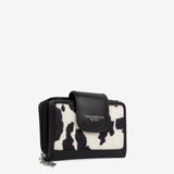 Cavalinho Club Wallet for Women with Cow Print SKU 26210218.01 #color_black / white