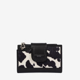 Cavalinho Club Wallet for Women with Cow Print SKU 26210232.01 #color_black / white