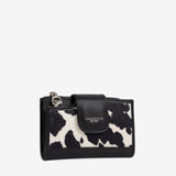 Cavalinho Club Wallet for Women with Cow Print SKU 26210232.01 #color_black / white