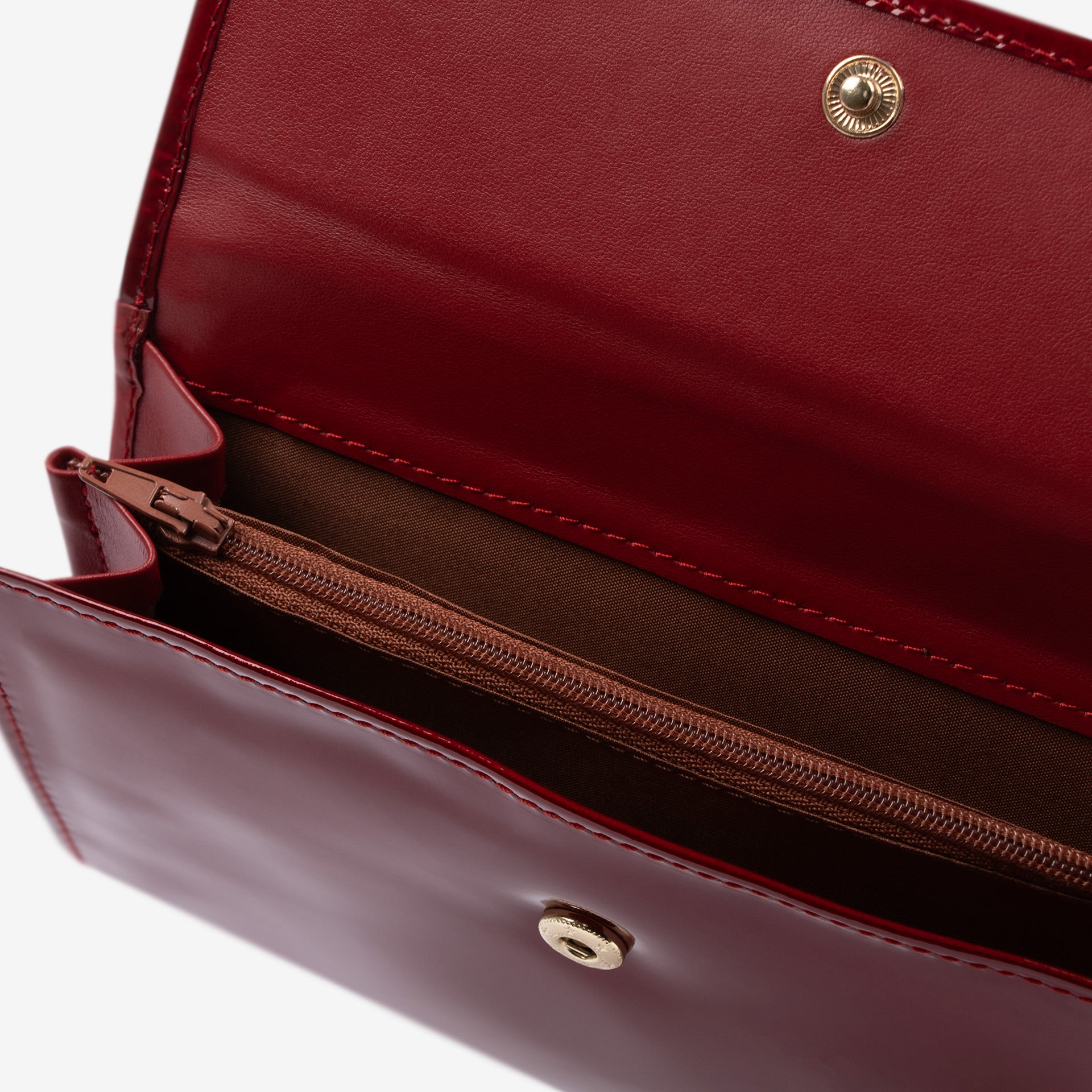 Cavalinho Midnight Rouge Red Patent Leather Wallet for Women SKU 26220205.04 #color_red