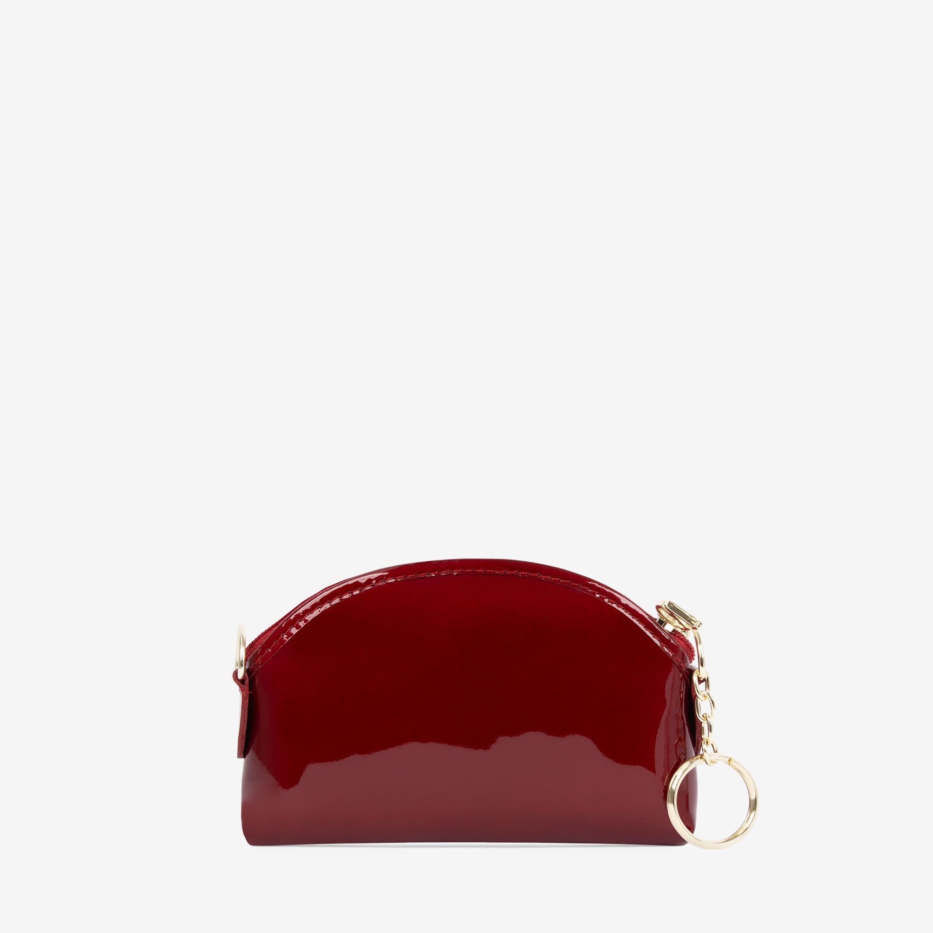 Cavalinho Midnight Rouge Red Patent Leather Coin Purse SKU 26220252.04 #color_red