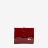 Cavalinho Midnight Rouge Red Patent Leather Mini Wallet for Women SKU 26220530.04 #color_red