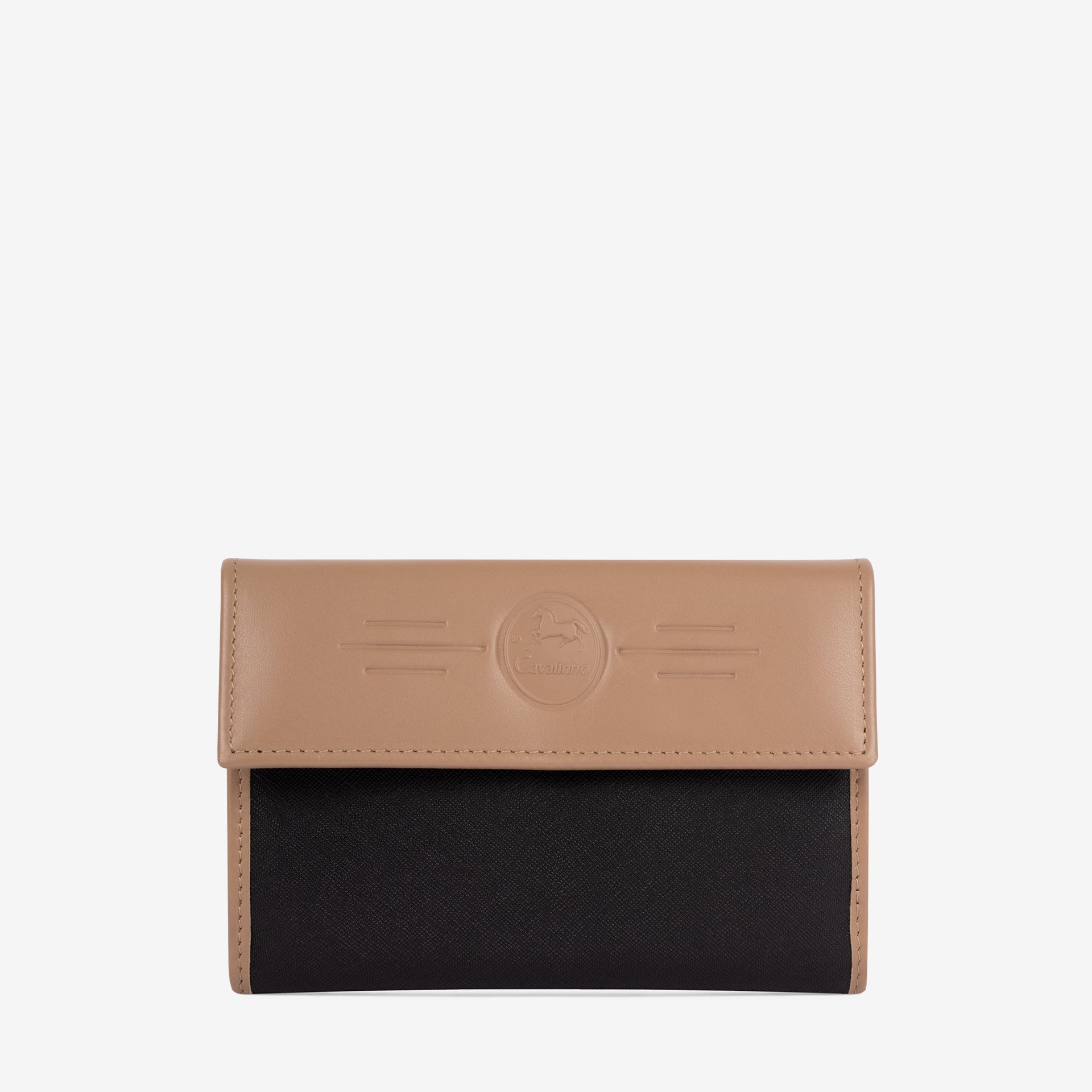 Horse By Cavalinho Trifold Wallet for Women SKU 26230202.07 #color_sand / black