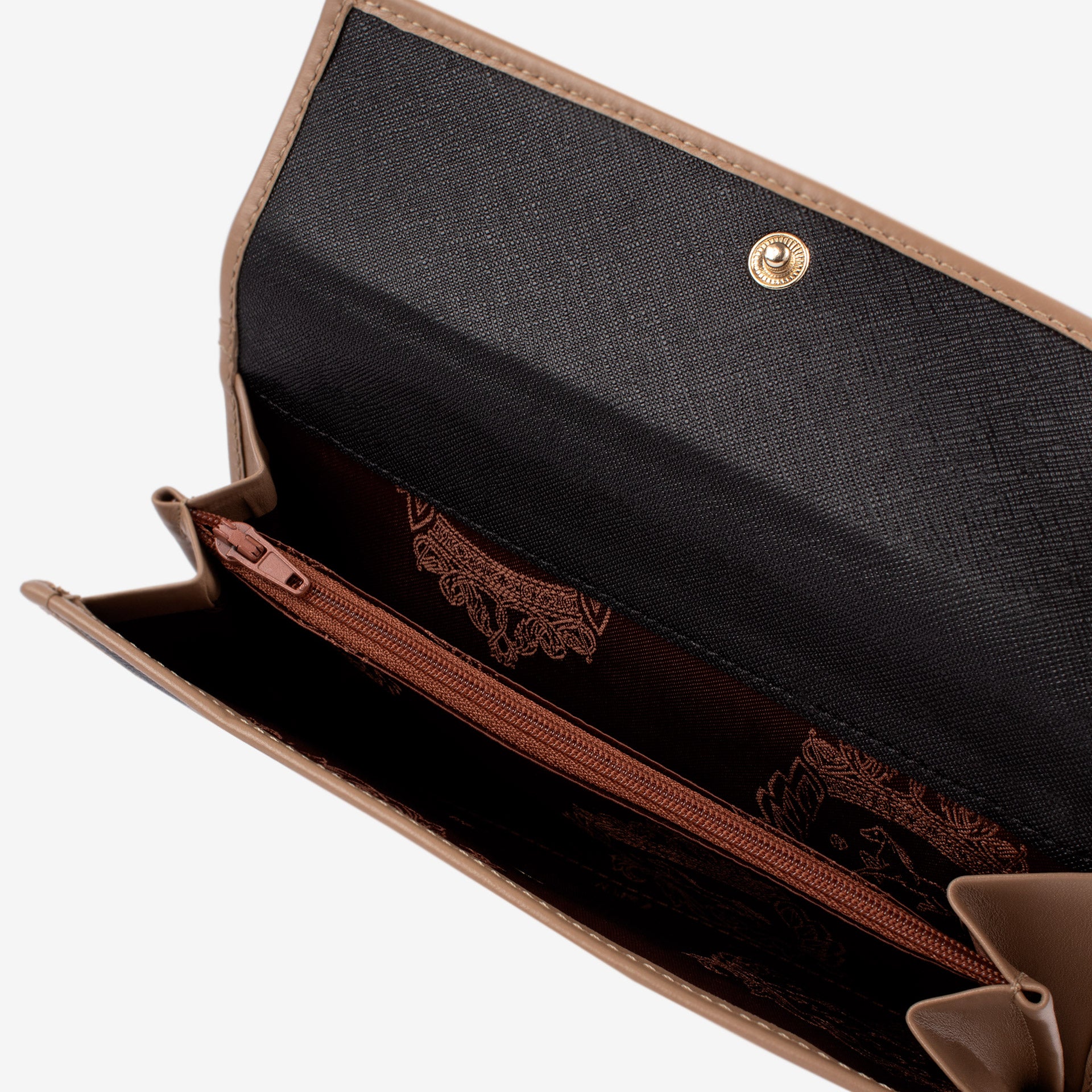 Horse By Cavalinho Trifold Wallet for Women SKU 26230202.07 #color_sand / black