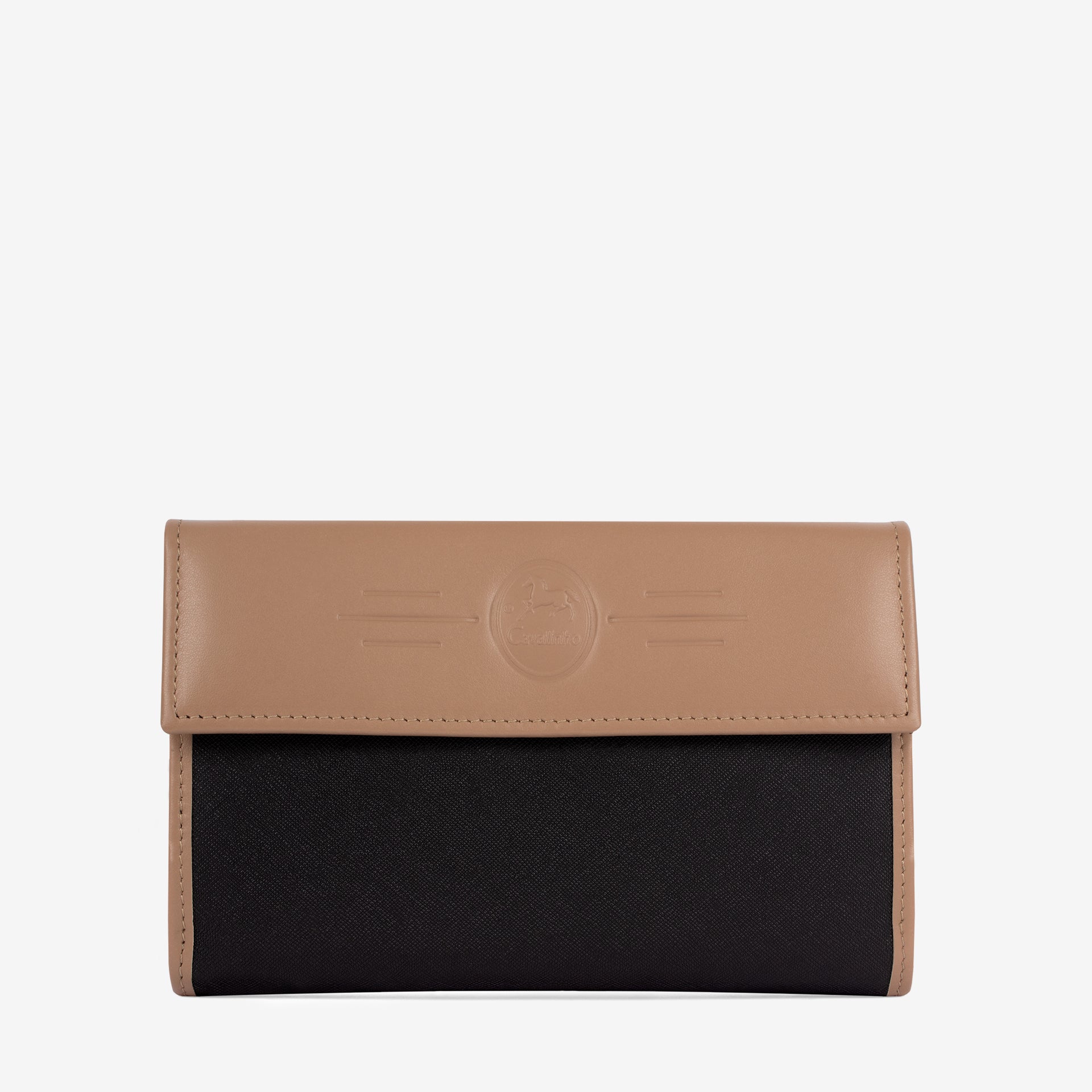 Horse By Cavalinho Trifold Wallet for Women SKU 26230206.07 #color_sand / black