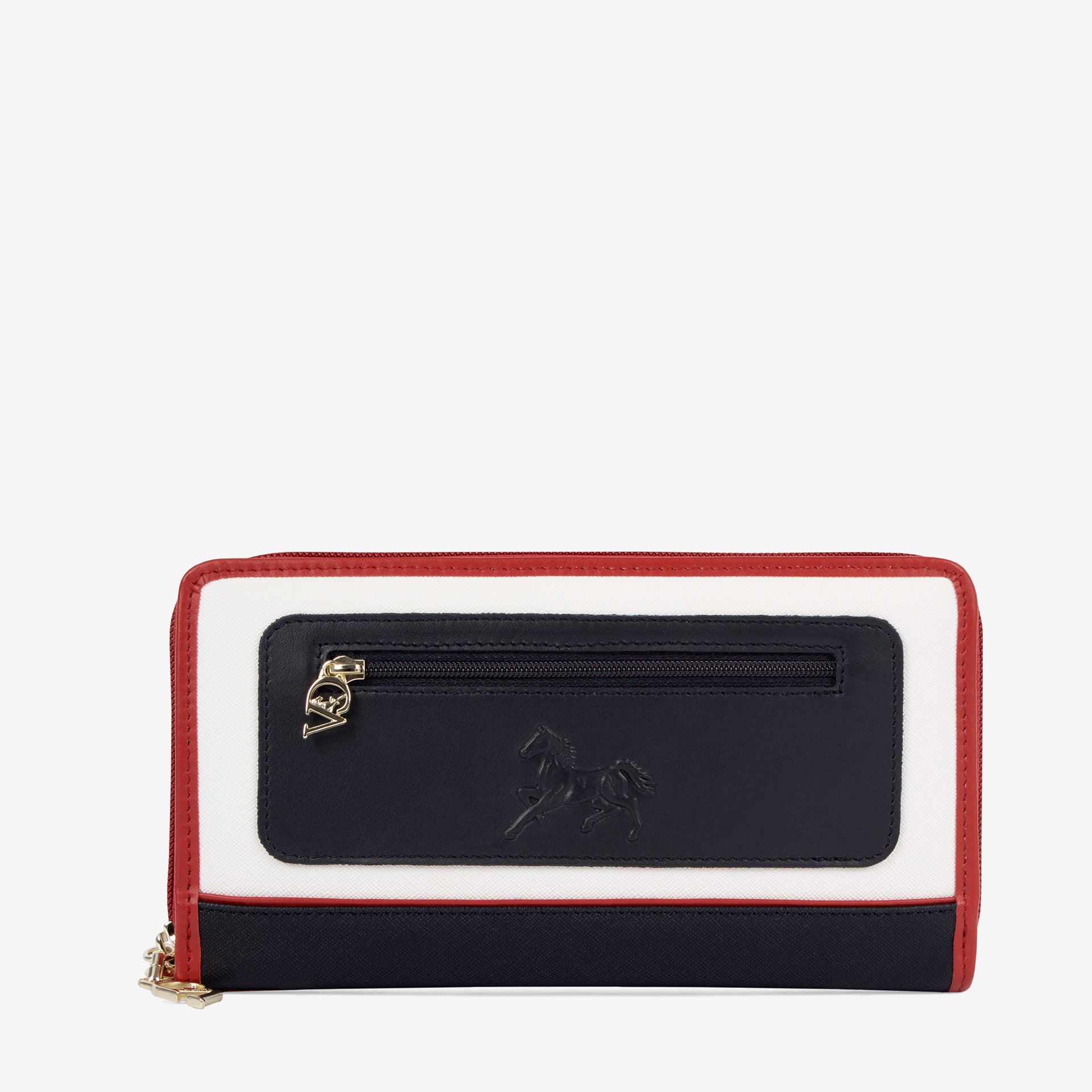 Horse By Cavalinho Wristlet Wallet SKU 26230213.45 #color_navy / white / red