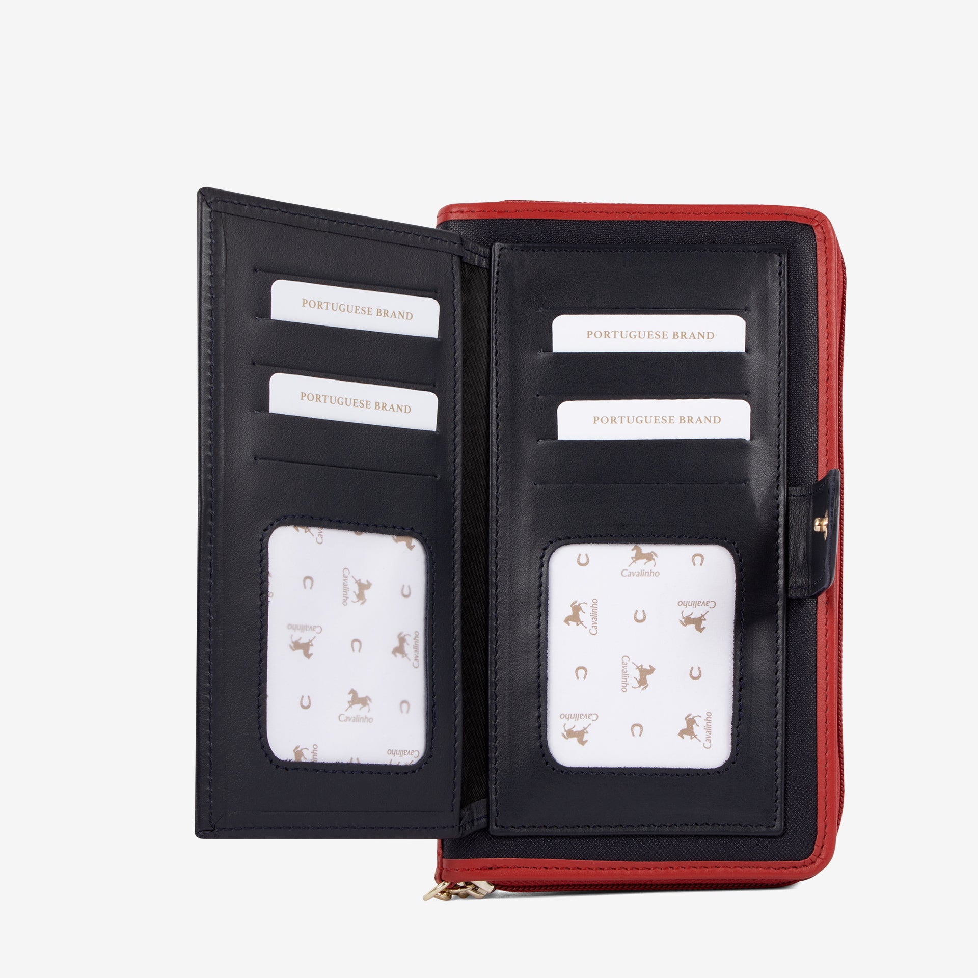 Horse By Cavalinho Wristlet Wallet SKU 26230213.45 #color_navy / white / red