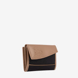 Horse By Cavalinho Mini Trifold Wallet for Women SKU 26230530.07 #color_sand / black