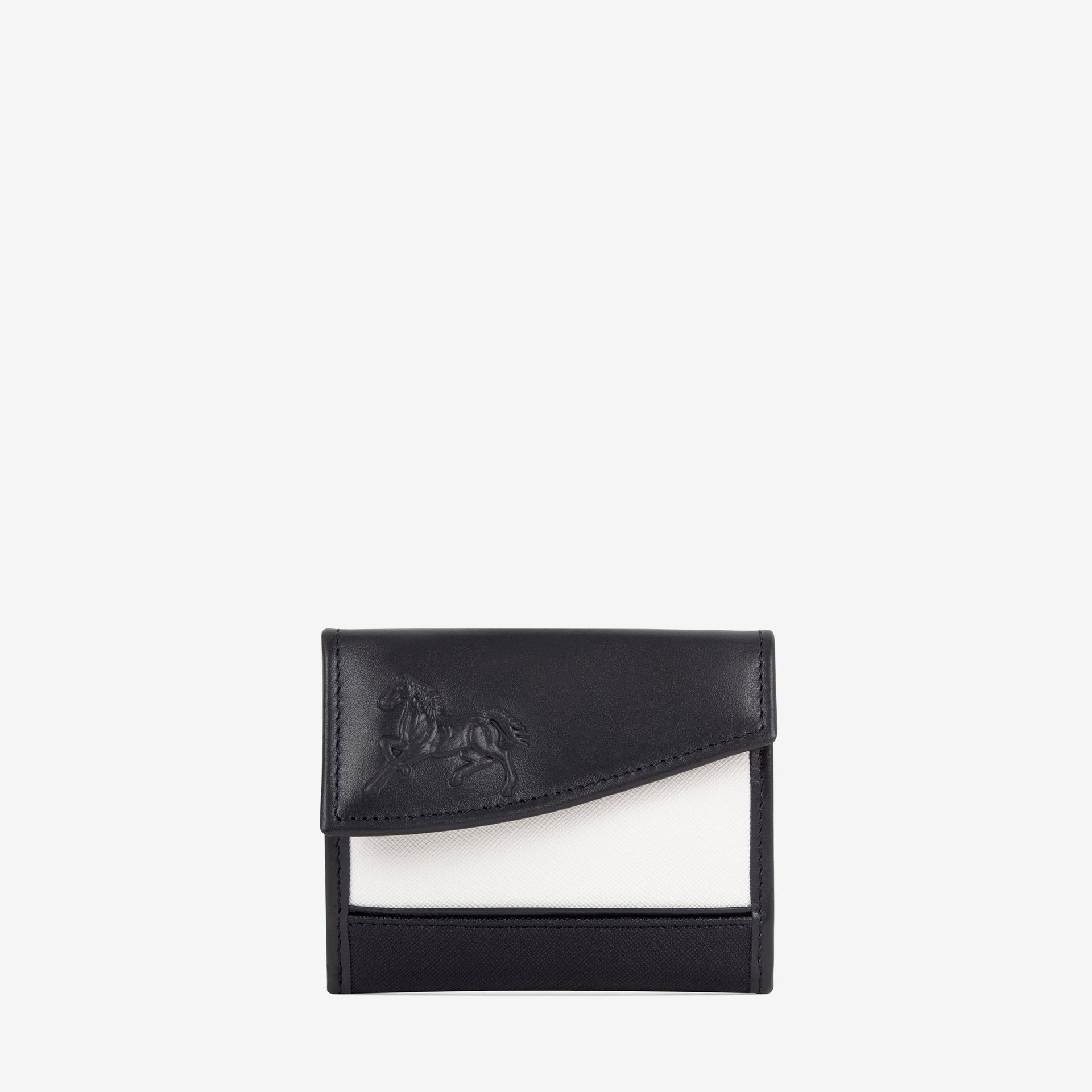 Horse By Cavalinho Mini Trifold Wallet for Women SKU 26230530.47 #color_navy / white