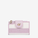 Cavalinho Dear Me Designer Bifold Wallet for Women SKU 26240232.39 #color_lilac / white