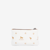 Cavalinho Di Cavallo White Small Makeup Bag SKU 26250254.06 #color_white
