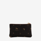 Cavalinho Di Cavallo Black Small Makeup Bag SKU 26250254.32 #color_black / brown
