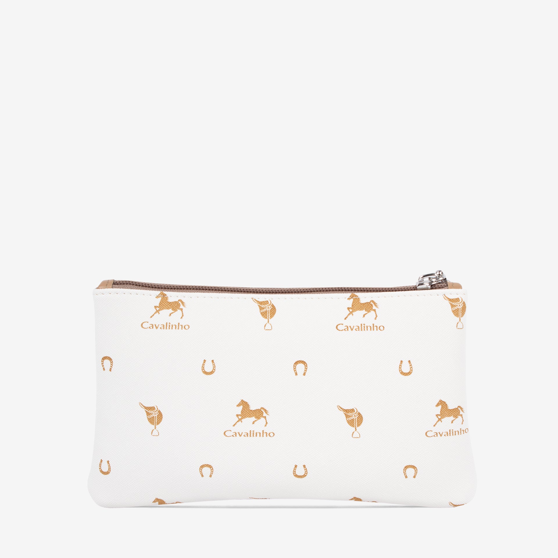 Cavalinho Di Cavallo Slim Makeup Bag SKU 26250256.06 #color_white, blanc, branco