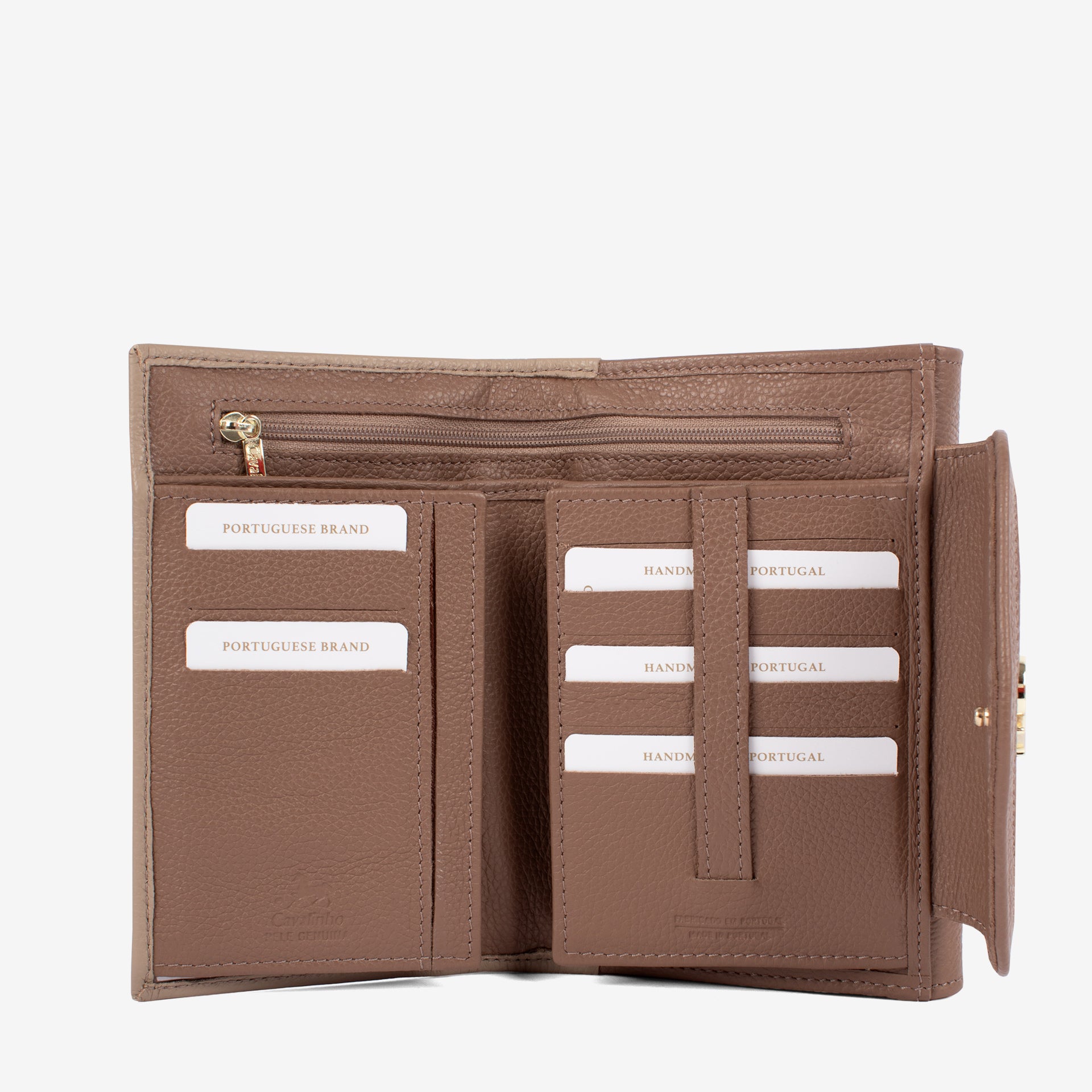 Signature CV By Cavalinho Trifold Wallet for Women SKU 26260202.31 #color_sand / beige