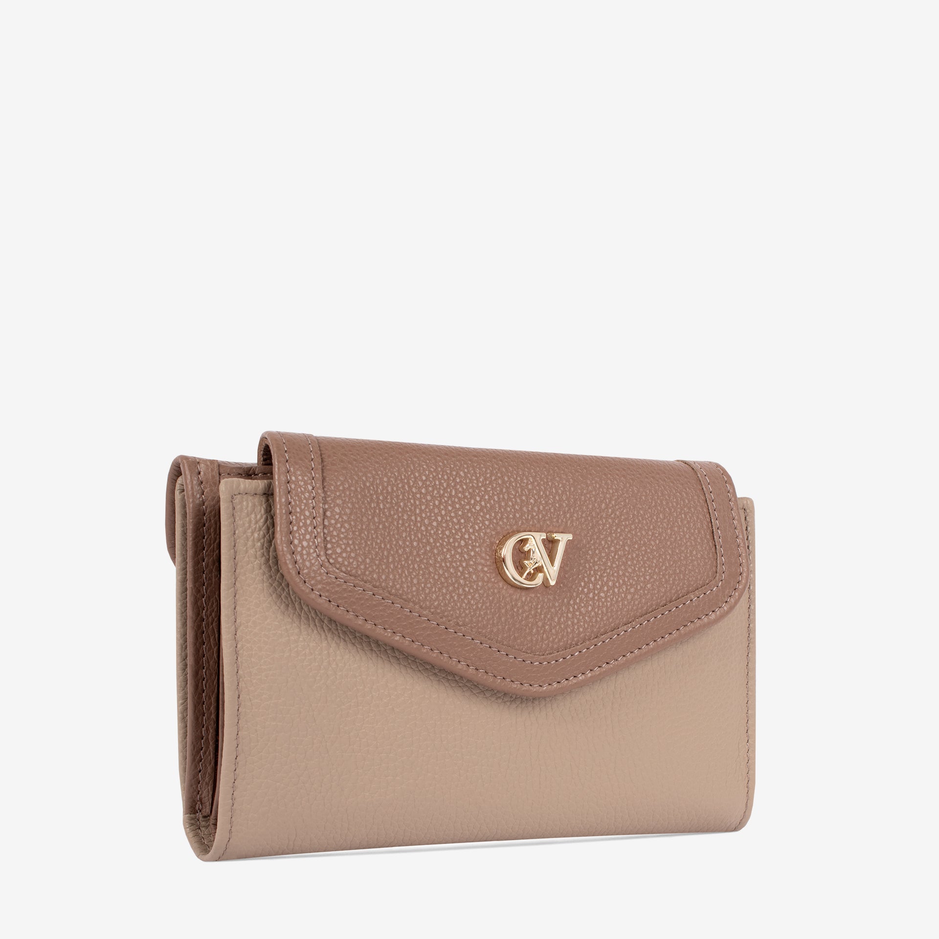 Signature CV By Cavalinho Leather Wallet for Women SKU 26260204.31 #color_sand / beige