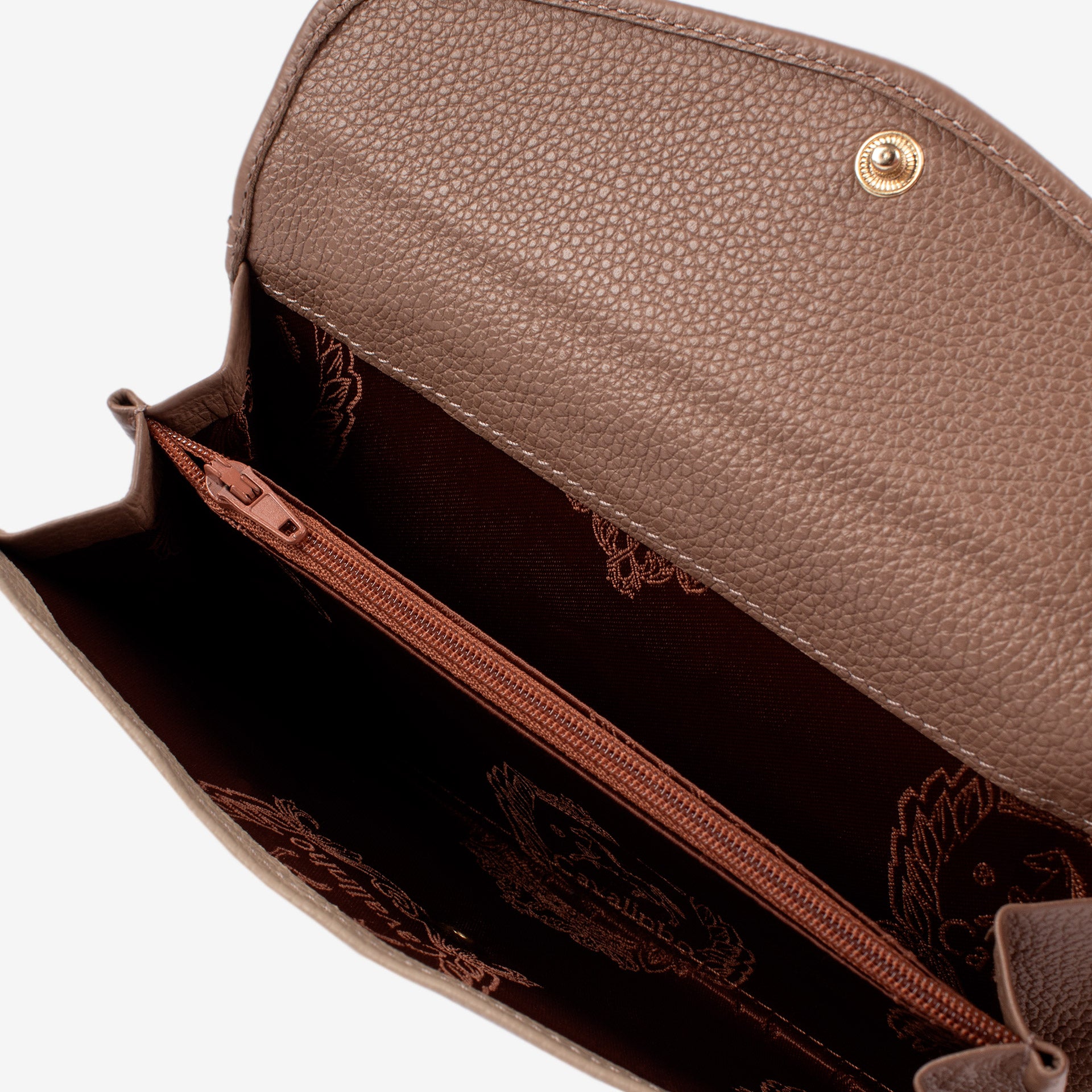 Signature CV By Cavalinho Leather Wallet for Women SKU 26260206.31 #color_sand / beige