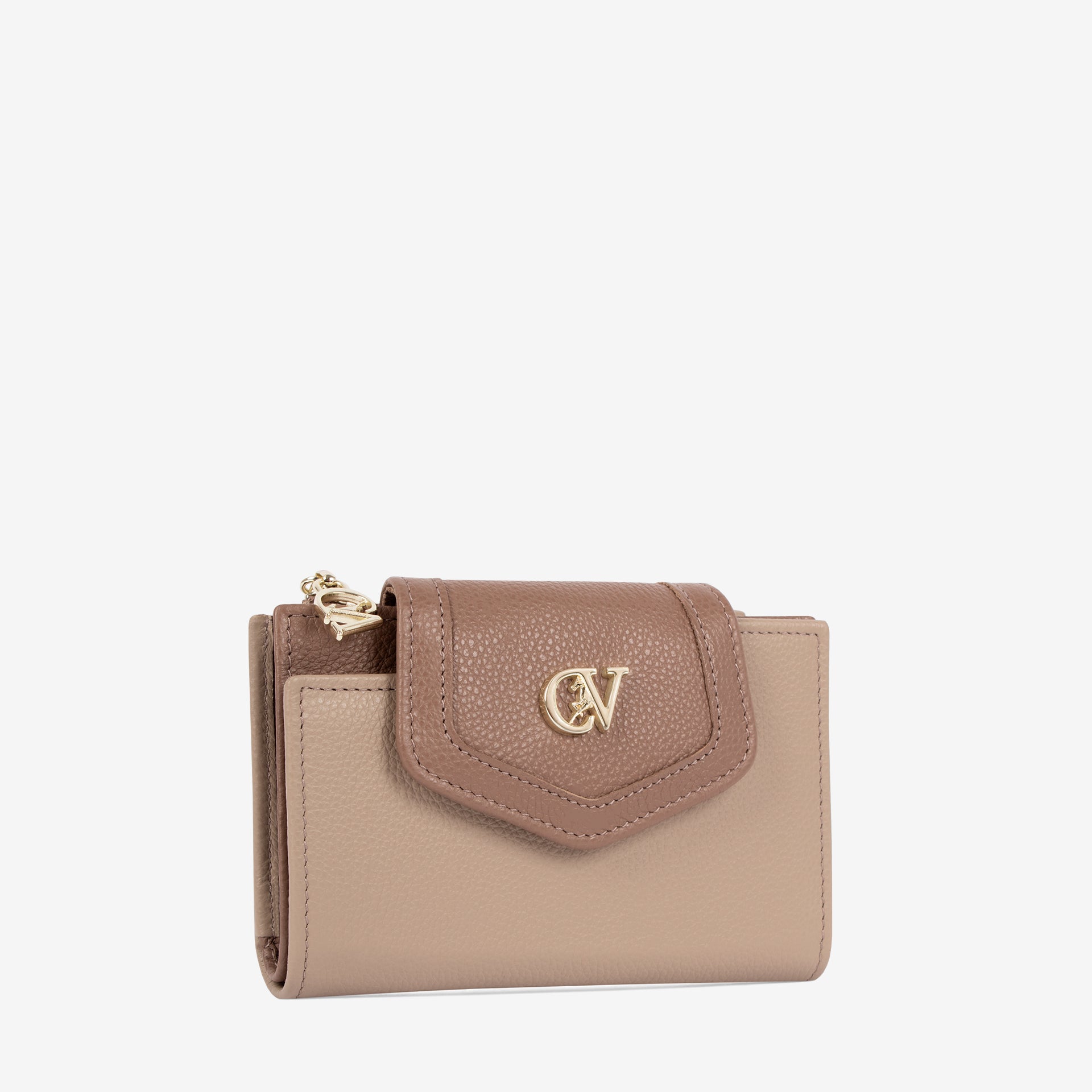 Signature CV By Cavalinho Leather Wallet for Women SKU 26260232.31 #color_sand / beige