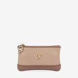 Signature CV By Cavalinho Leather Cosmetic Case SKU 26260254.31 #color_sand / beige