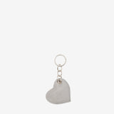 Iconic By Cavalinho Blue Patent Leather Heart Keychain SKU 26270283.10 #color_lightblue