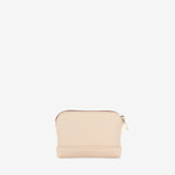 CV by Cavalinho small coin purse in beige and white with patent leather croc-effect detailing SKU 26280250.31 #color_beige / white, beige / blanc, bege / branco