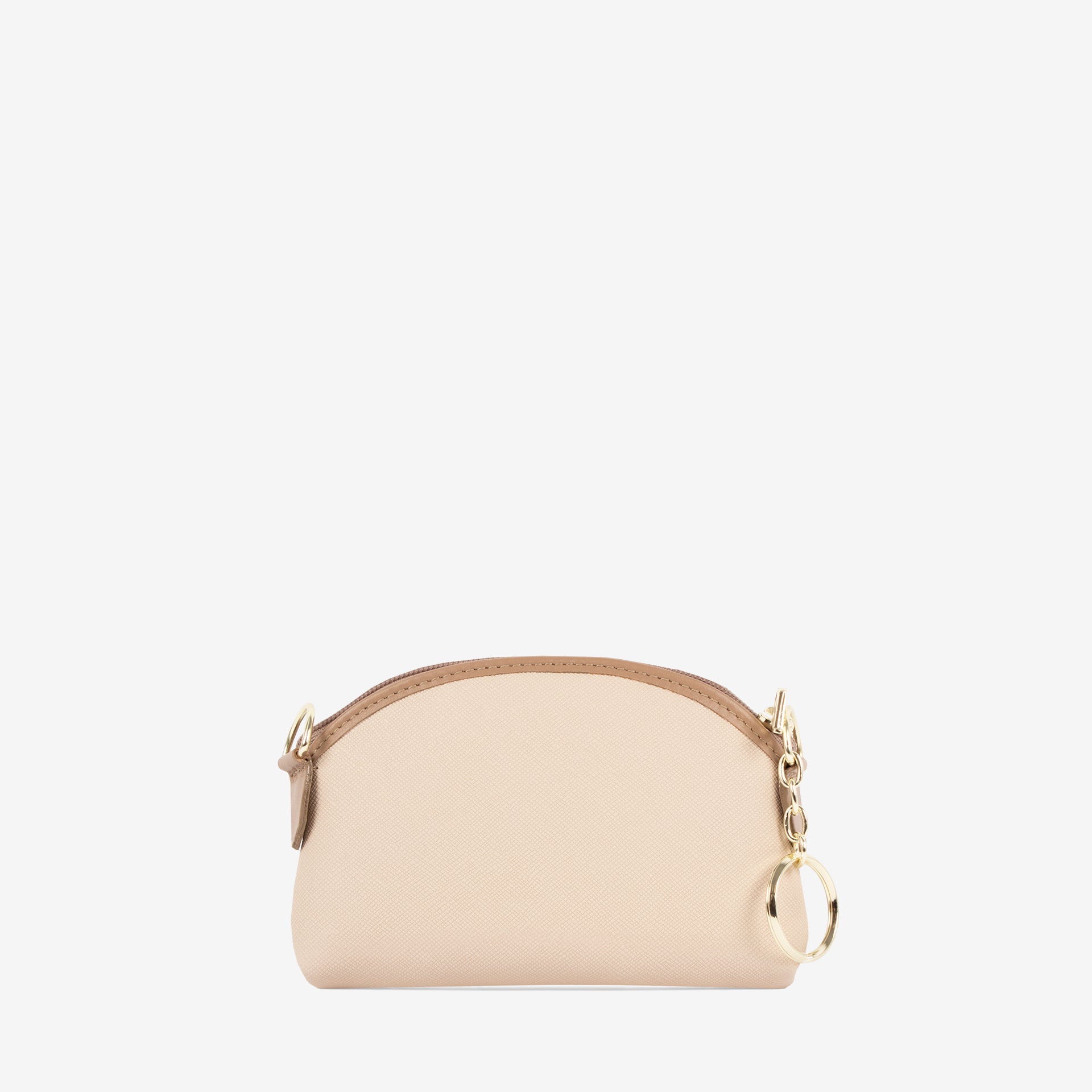 CV by Cavalinho coin purse in beige and white with patent leather croc-effect detailing SKU 26280252.31 #color_beige / white, beige / blanc, bege / branco