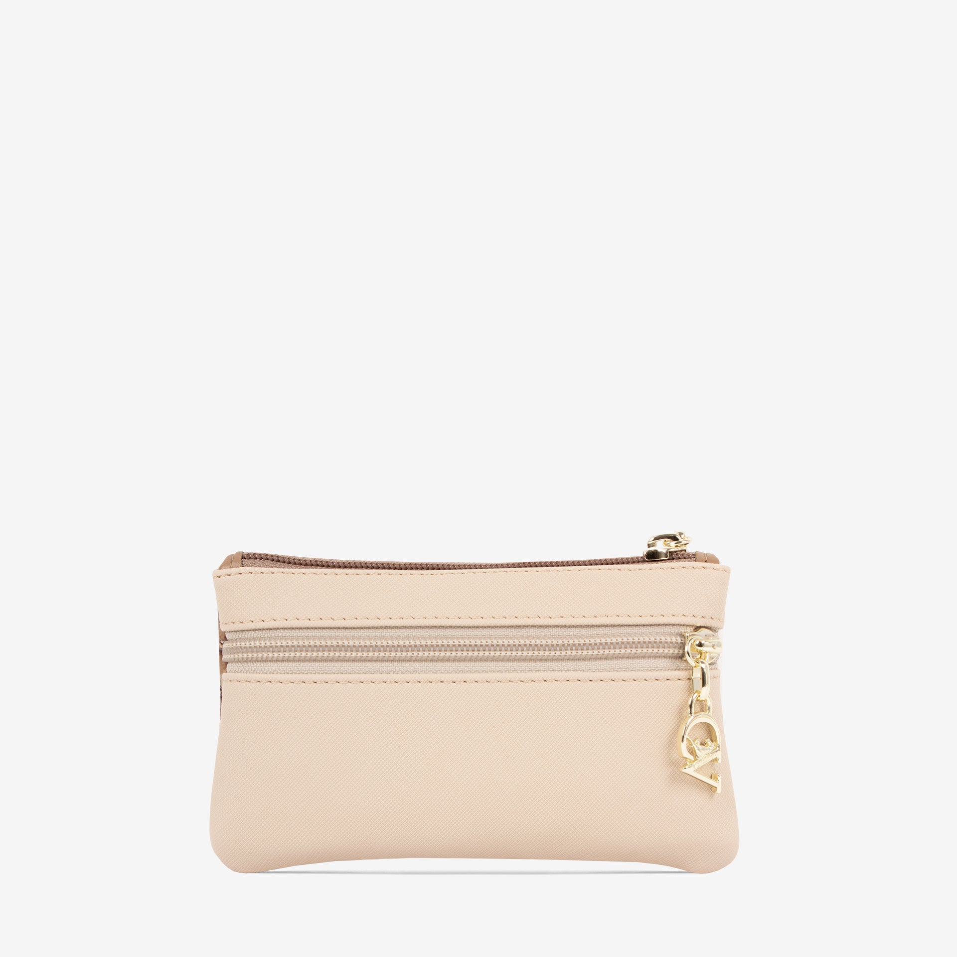 CV by Cavalinho small make up bag in beige and white with patent leather croc-effect detailing SKU 26280254.31 #color_beige / white, beige / blanc, bege / branco