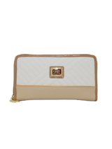 Cavalinho Ciao Bella Wristlet Wallet for Women SKU 28060213.31 #color_beige / white