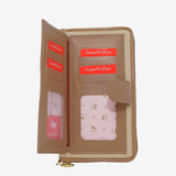 Cavalinho Ciao Bella Wristlet Wallet for Women SKU 28060213.31 #color_beige / white