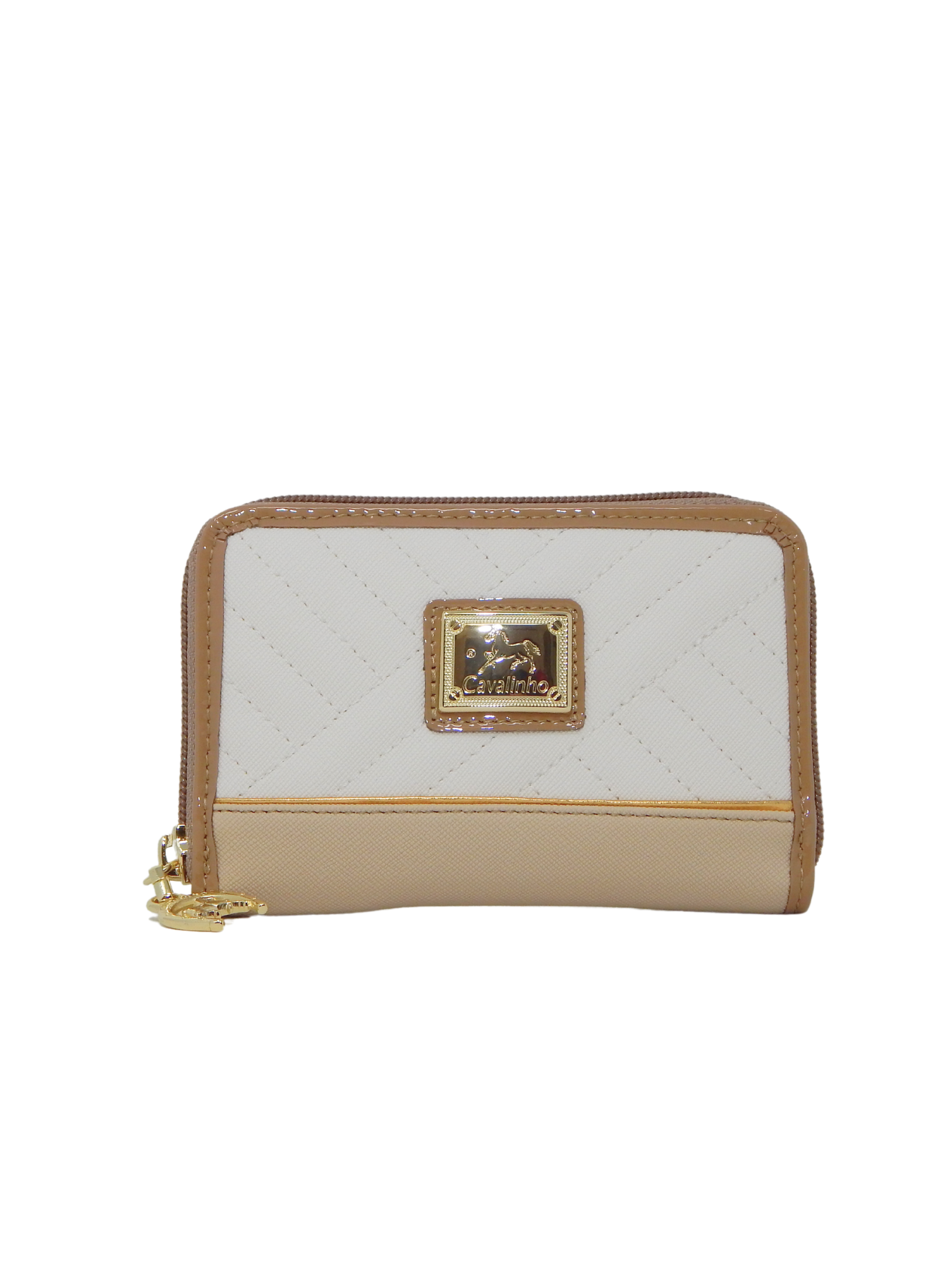 Ciao Bella Card Holder Wallet for Women SKU 28060217.31 #color_beige / white