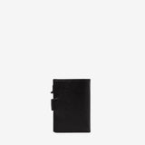Cavalinho Cavalo Lusitano Bifold Pop Up Slim Patent Leather Wallet SKU 28090022.01 #color_black