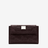 Cavalinho Cavalo Lusitano Leather Wallet for Women SKU 28090207.02 #color_Brown