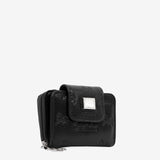 Cavalinho Cavalo Lusitano Black Leather Wallet for Women SKU 28090218.01 #color_black
