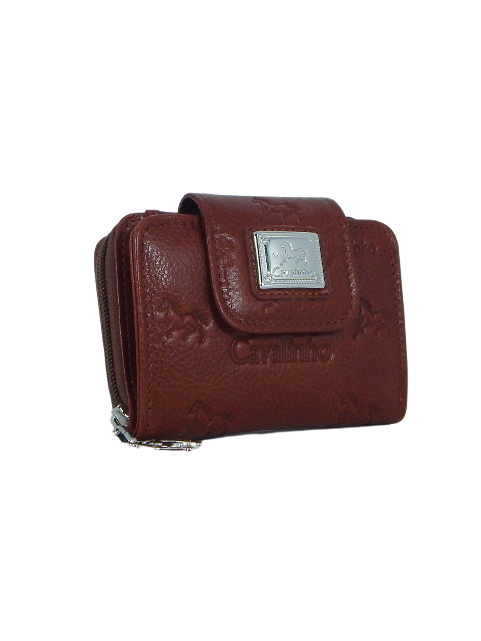 Cavalo Lusitano Leather Wallet SKU 28090218.13 #color_sadddlebrown
