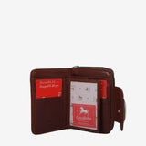 Cavalo Lusitano Leather Wallet SKU 28090218.13 #color_sadddlebrown