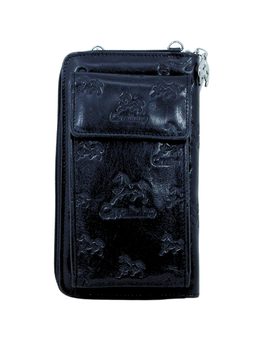 Cavalinho Cavalo Lusitano Phone Crossbody Bag & Wallet SKU 28090282.01 #color_black