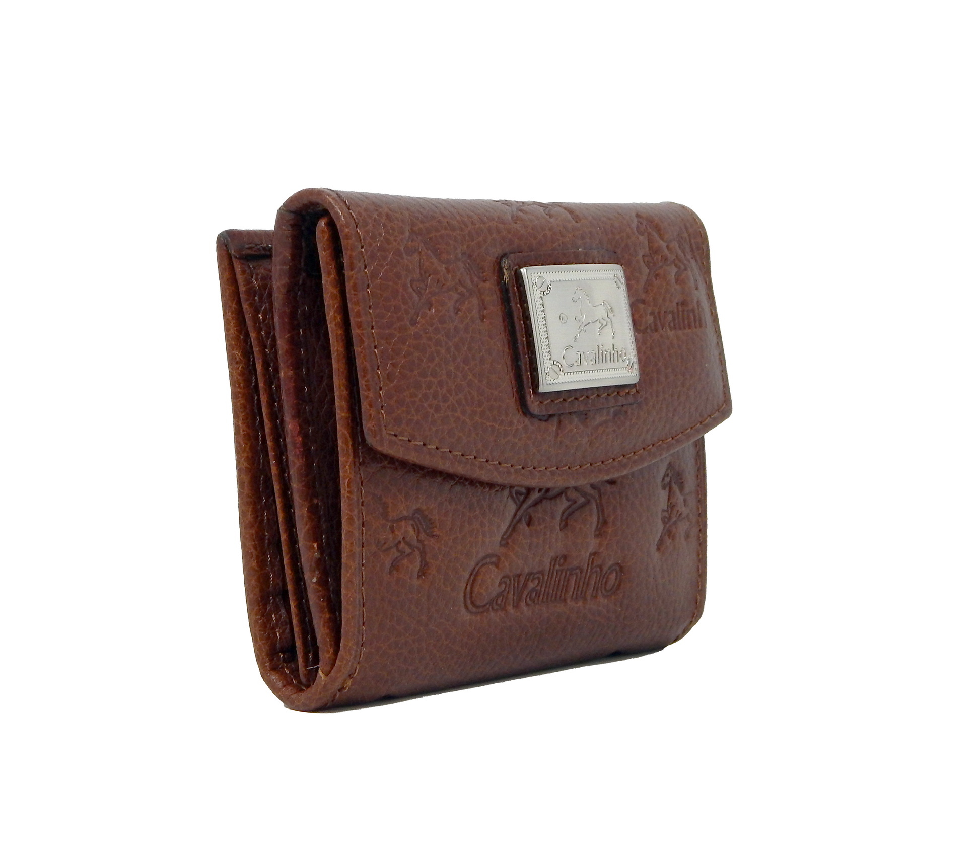 Cavalinho Cavalo Lusitano Mini Leather Wallet - SaddleBrown - 28090530.13_2