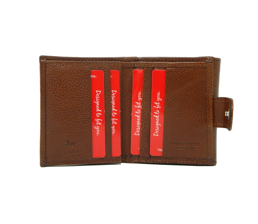 Cavalinho Signature Mini Leather Wallet - SaddleBrown - 28090530.13_4