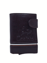 Cavalinho The Sailor Bifold Pop Up Slim Leather Wallet SKU 28150022.02 #color_brown