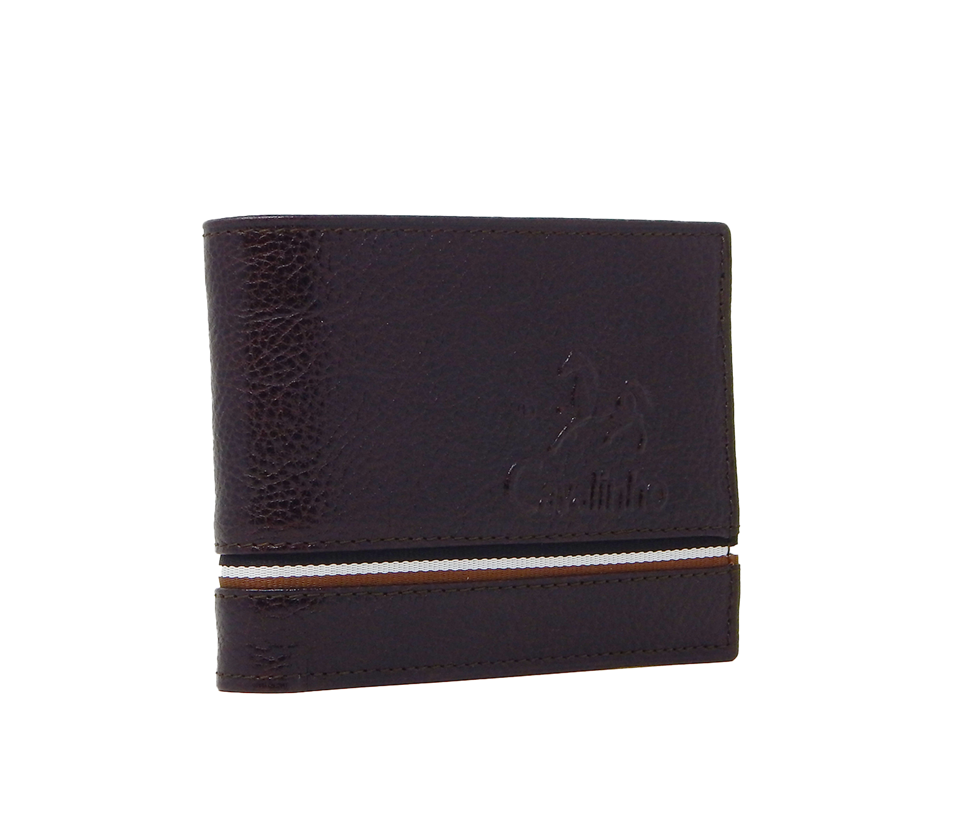 #color_ Brown | Cavalinho The Sailor Trifold Leather Wallet - Brown - 28150507.02_2
