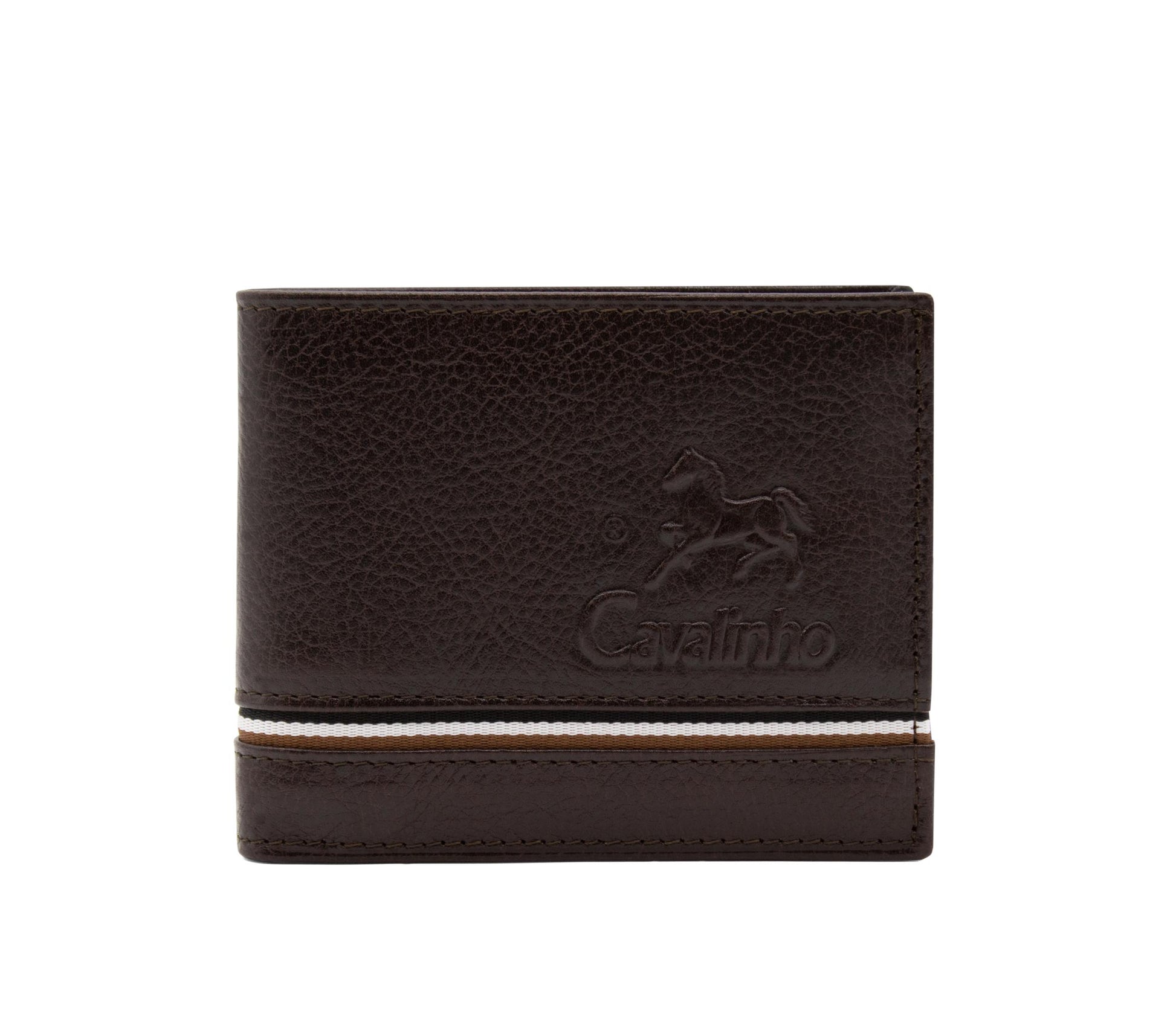 Cavalinho The Sailor Trifold Leather Wallet - Brown - 28150508.02_1