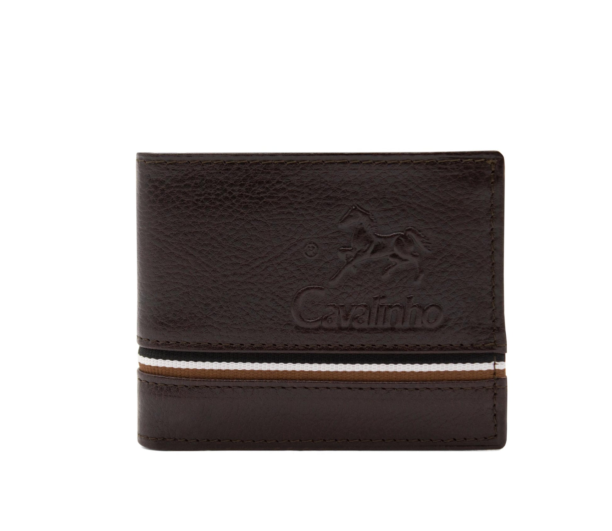 Cavalinho The Sailor Trifold Leather Wallet - Brown - 28150517.02_1