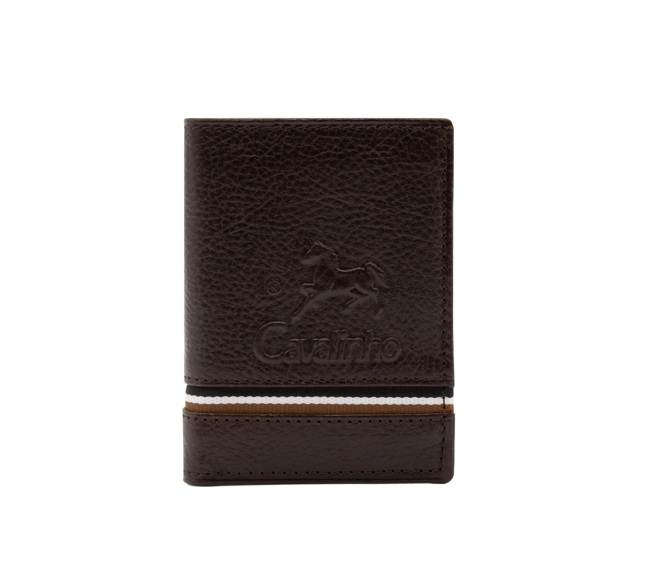 Cavalinho The Sailor Trifold Leather Wallet SKU 28150522.02 #color_brown