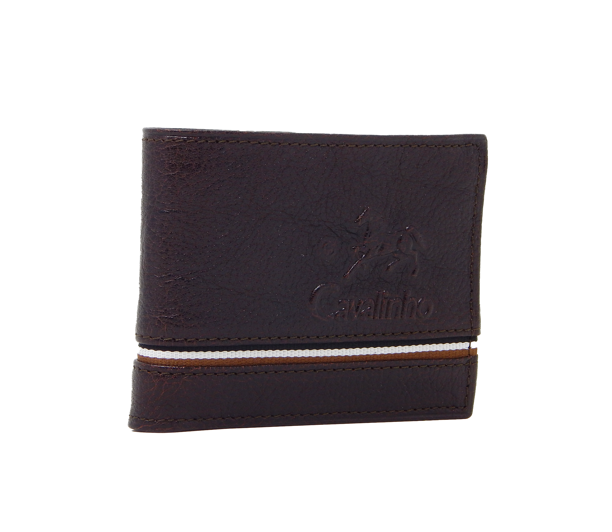 Cavalinho The Sailor Trifold Leather Wallet - Brown - 28150523.02_2