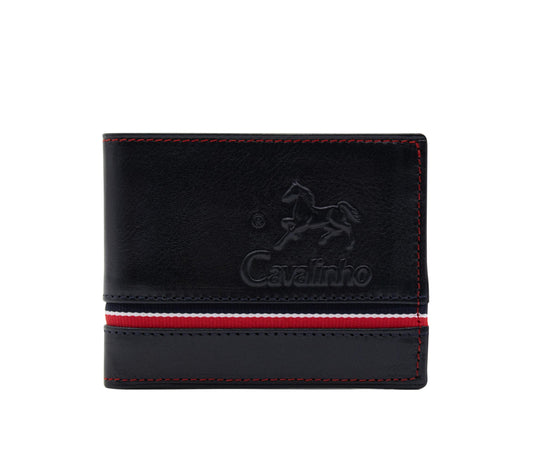 Cavalinho The Sailor Trifold Leather Wallet - Navy - 28150523.22_1