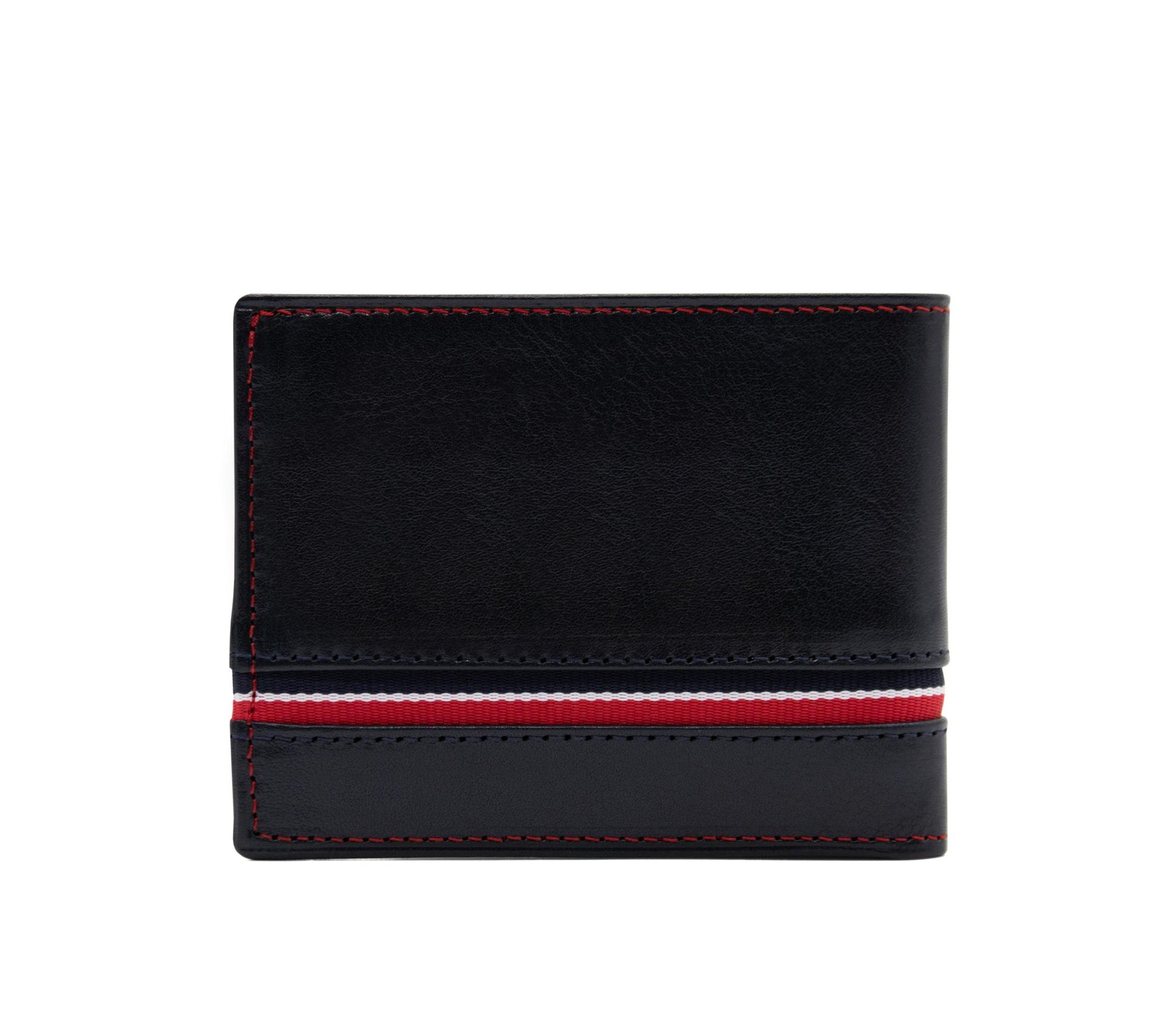 #color_ Navy | Cavalinho The Sailor Trifold Leather Wallet - Navy - 28150523.22_3